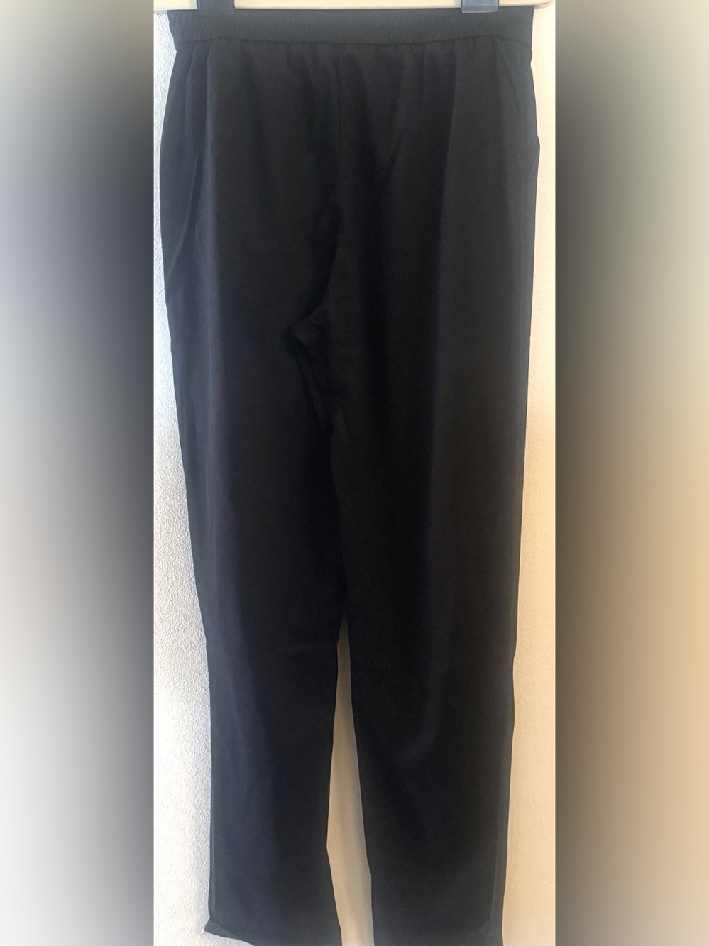 SoftyGrace Women's Black Pull On Straight Leg Relaxed Fit Pants NWT Size Medium - Picture 3 of 8
